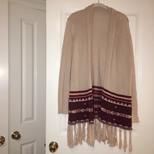 Boho Chic Cotton Cardigan